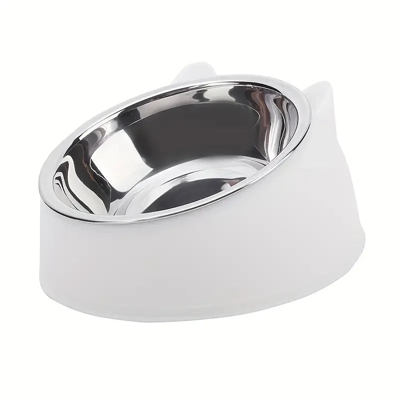 100ML Cat Dog Bowl 15 Degrees Raised Non Slip